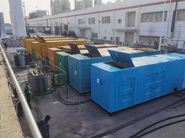 吴忠柴油发电机出租案例展示